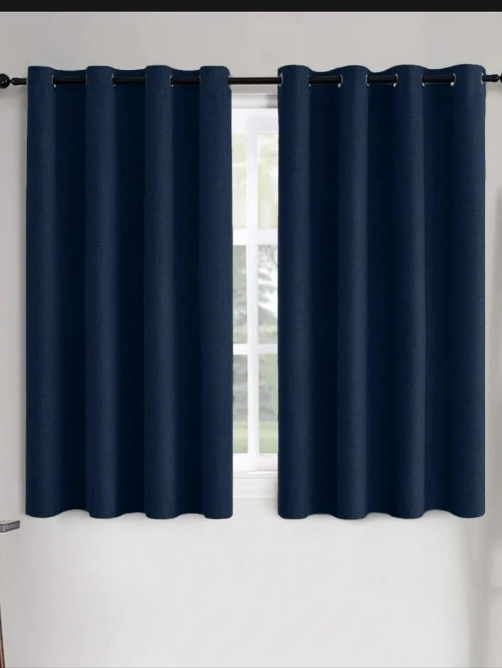 Navy Blackout Curtains